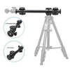 YUNTENG VCT-369 For Tripod Stabilizer Camera Horizontal Aluminum Alloy Gimbal Extension Pole, VCT-369