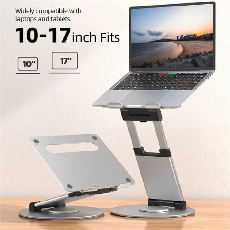 AS018-XS For 10-17 inch Device 360 Degree Rotating Adjustable Laptop Holder Desktop Stand, AS018-XS