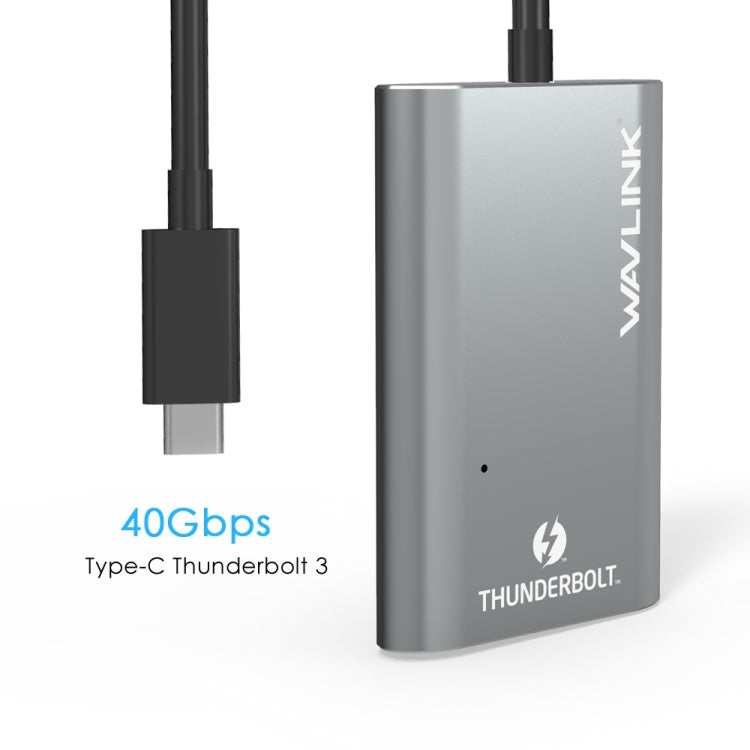 WAVLINK UTA21D DP 4K/5K/8K Video Thunderbolt 3 Type-C to Dual DisplayPort  Adapter, UTA21D