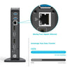 WAVLINK WL-UG69DK5 Laptop Dual 5K / 4K 60Hz Monitor Adapter USB 3.0 Docking Station, US Plug, AU Plug, UK Plug, EU Plug