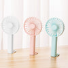 F35 With Hanging Hole Rechargeable Cooling Fan Powerful Handheld Fan 1200mAh Desk Fan, F35 (Baby Blue), F35 (Pink), F35 (White)