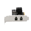 Dual-port 2.5G Gigabit Network Adapter Desktop 8125BG Chip Ethernet Server Network Adapter ESXi Diskless PXE