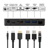 WAVLINK UHP3D01G Gigabit Ethernet USB 3.0 Multi-Function HUB 4K HD Docking Station, UHP3D01G