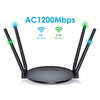 WAVLINK WN530G3 4x 5dBi Foldable Antenna AC1200 Dual Band Wireless Repeater Router, US Plug, UK Plug, EU Plug, AU Plug