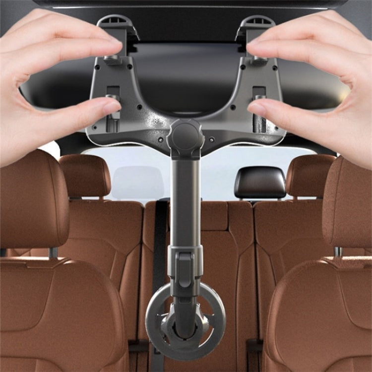 23-H06 Magnetic Phone Bracket Adjustable Angle Car Rearview Mirror Mount Holder