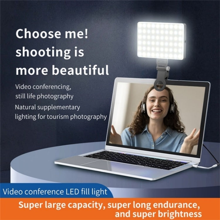 V16SE For Mobile Phone / Tablet / Laptop Three Light Modes Clip-On Pocket Mini Fill Light, V16SE