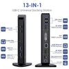 WAVLINK UG39PD1 13 in 1 Type-C Triple Monitors 4K HD Docking Station, US Plug, UK Plug, EU Plug, AU Plug