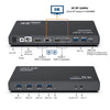 WAVLINK UG69PD6 Dual 4K Laptop Docking Station 5K HD Displaylink 65 / 100W PD Charging, US Plug, UK Plug, EU Plug, AU Plug