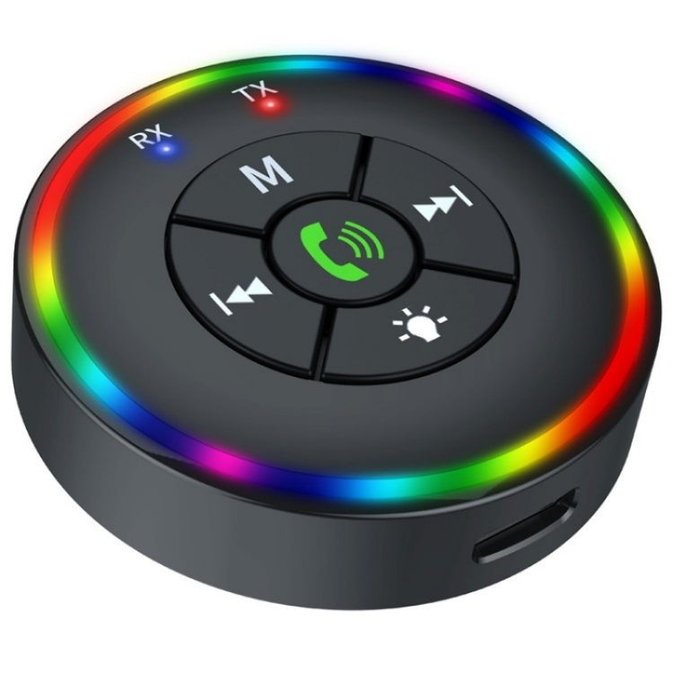 Q10 With Colorful Lamp 2-in-1 Bluetooth 5.3 Wireless Transmitter /