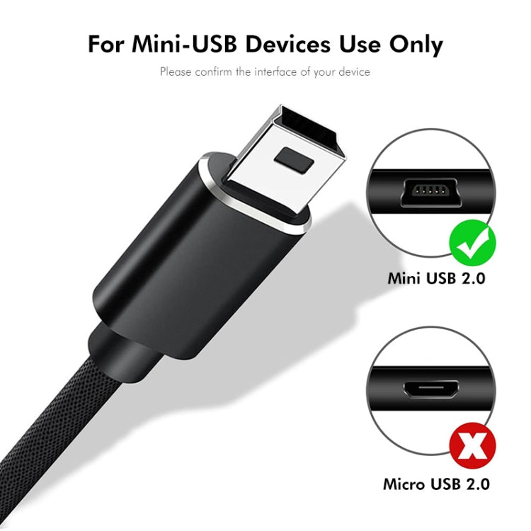 ENKAY ENK-CB169USB C / Type-C to Mini USB 2.0 Charging Cord Data Cable, Length 1m