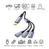ENKAY ENK-CB171 Type-C to 3 USB 2.0 OTG Splitter Cable Extension Cord, 0.5m, 1.2m