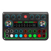 P99 Live Streaming Sound Card with DJ Mixer Voice Converter Audio Mixer, P99