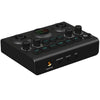 F10 48V Live Streaming Sound Card Audio Mixer Phantom Power Mixer, F10