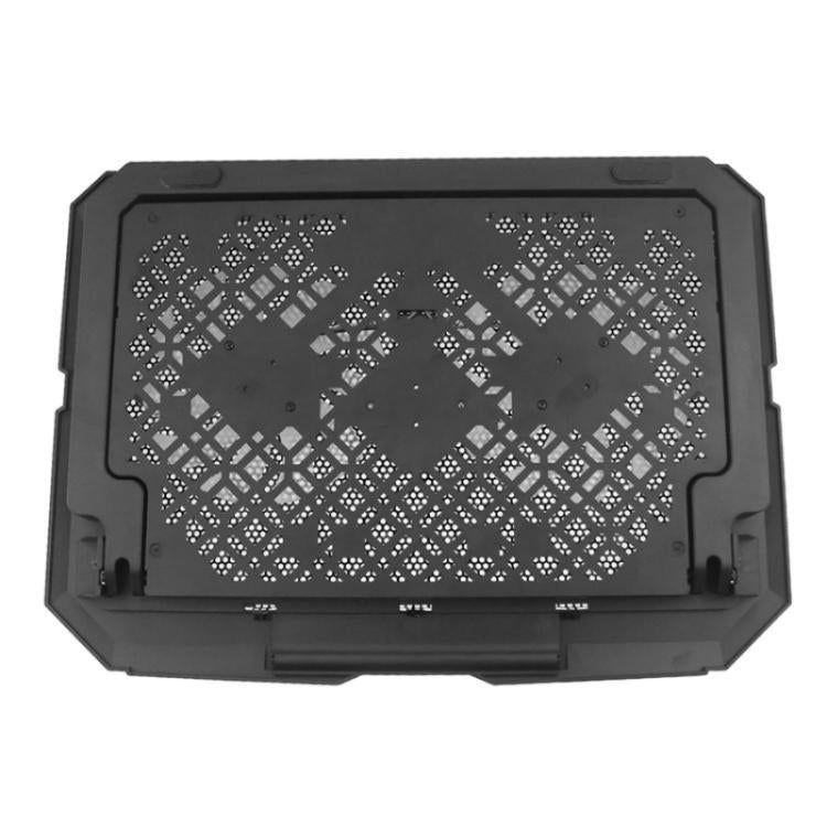 X3 Dual 14cm Fans 7-speed USB Powered Height Adjustable Laptop Cooling Pad, X3