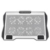 S608 RGB Light 8 Silent Fans Adjustable Height Stand Laptop Cooling Pad with Phone Holder
