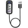 Y1 Type-C and Dual USB Car Rear Seat Charger Fast Charging Adapter