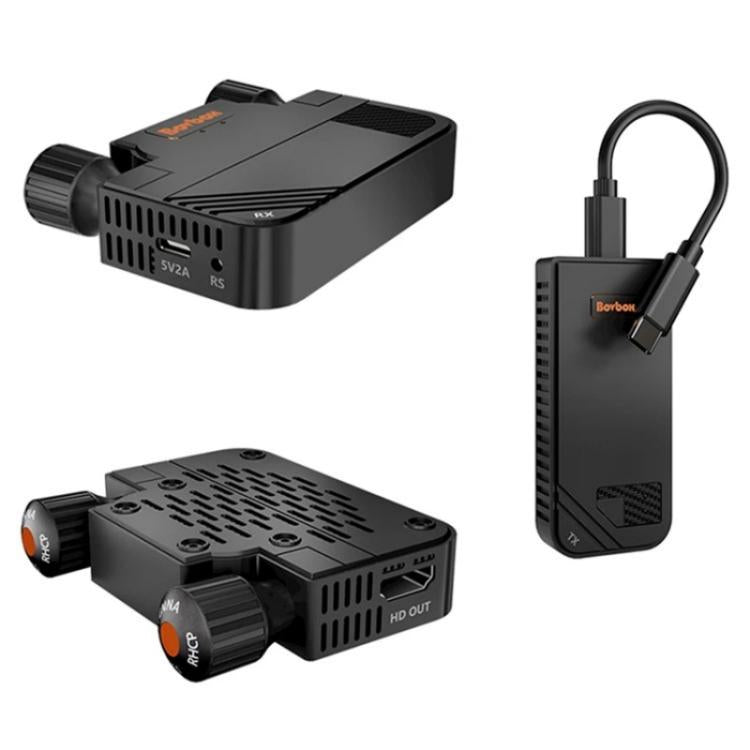 BOVBOX 091-TC For Phone Projector USB C Wireless Transmitter And Receiver Video Extender, US Plug, UK Plug, EU Plug, AU Plug