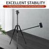 JMARY MT-21 Aluminum Alloy Tripod Extension Rod Desktop Livestream Shooting Arm, MT-21