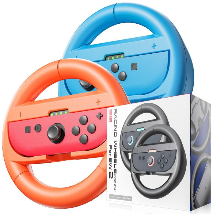 Left And Right Handle Racing Steering Wheel Grips Set