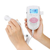 FD-100 Digital Fetal Doppler Ultrasound Sound Baby Heartbeat Detector Monitor LED Digital Prenatal Pocket Fetal Doppler Stethoscope (Pink), FD-100  (Pink)