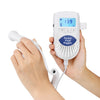 FD-100 Digital Fetal Doppler Ultrasound Sound Baby Heartbeat Detector Monitor LED Digital Prenatal Pocket Fetal Doppler Stethoscope, FD-100   (Blue)