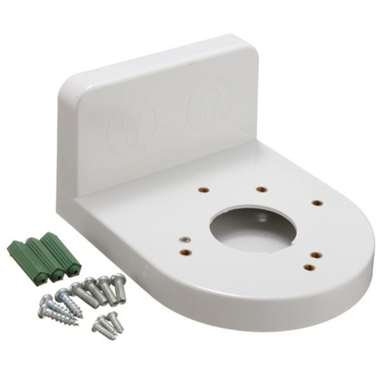 L-Type 3.5 inch Plastic Right Angle Bracket Wall Mount for CCTV Dome