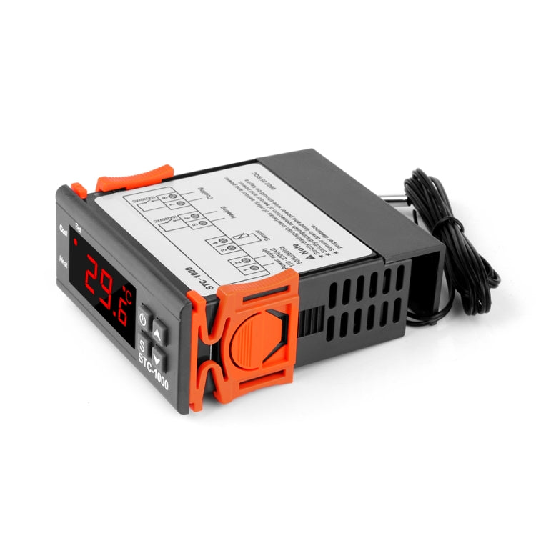 STC-1000 24V Digital Temperature Controller LED Temperature Regulator Thermostat for Incubator Relay 10A Heating and Cooling, 24V
