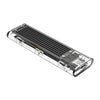 ORICO TCM2F-C3 NGFF M.2 Hard Drive Enclosure,Tool Free Type-C Interface Transparent Hard Disk Box