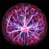 3 inch Crystal Magic Ball Glass Sphere Light Home Decor Novelty Lighting Lamp