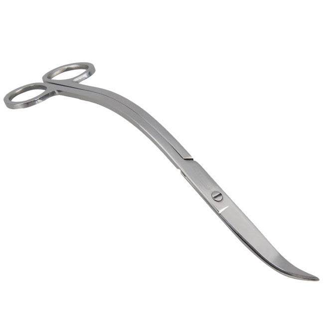 Water Grass Tool Aquarium Stainless Steel Wave Shaped Scissors Lengthened Tweezers, Wave Shaped Scissors
