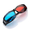Red Blue 3D Glasses Anaglyph Framed 3D Vision Glasses for Game Stereo