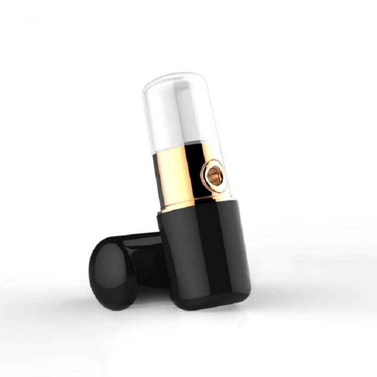 Lipstick Style Handheld Mini FacialHydration Instrument Moisture Meter Automatic Alcohol Sprayer