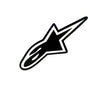 10 PCS Alpine Star Car Sticker Motorcycle Car Decoration