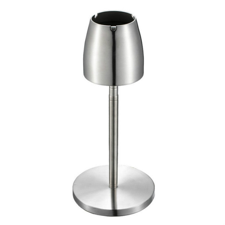 Telescopic Thickened Stainless Steel Windproof Ashtray, Windproof Ashtray