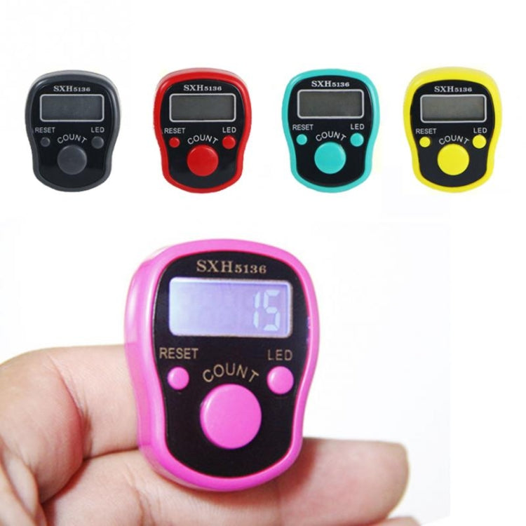Electronic Digital Counter Portable Hand Operated Tally LCD Screen