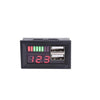 DL-USB-02 Car 12V Battery Voltage Power Display Meter Head Integrated