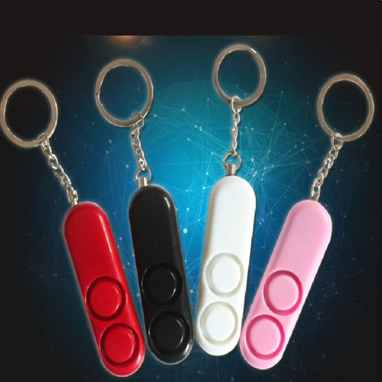 2 PCS 120dB Self Defense Anti-rape Device Dual Speakers Loud Alarm