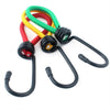 3 PCS Outdoor Camping Tent Elastic Rope Buckle High Elasticity Fixed Straps Camping Accessories, Random Color Delivery, Elastic Rope Buckle