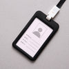3 PCS Credit Card Holders PU Bank Card Neck Strap Bus Card ID Card Holder Identity Badge with Lanyard