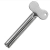 3 PCS Stainless Steel Squeezing Toothpaste Device Hair Key Squeegee Dyeing Tool Semicircular Metal Squeezer, Hair Key Squeezer