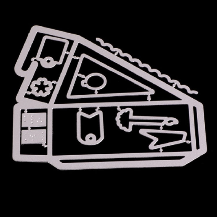 DIY Cake Box Decorative Knife Mold For Clip Art Embossed Decorative Crafts, Cake Box Shape