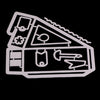 DIY Cake Box Decorative Knife Mold For Clip Art Embossed Decorative Crafts, Cake Box Shape