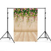 1.5m x 2.1m Simulation Wood Plank Flower Wall Photo Props Photography Background Cloth