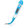 2 PCS LCD Electronic Digital Baby Thermometer Waterproof Soft Tip Medicine Home Temperature for Kids Adult Mouth Body Fever