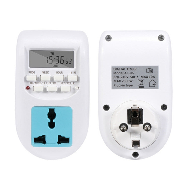 AL-06 220-240V Digital Timer Switch Socket