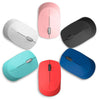 Rapoo M100G 2.4GHz 1300 DPI 3 Buttons Office Mute Home Small Portable Wireless Bluetooth Mouse, Dark Gray, Light Gray, Cherry Blossom Powder, Mint Green, Sapphire Blue