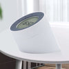 Simple Home Creative Multi-function Charging Stepless Dimming Alarm Clock Night Light, White, Pink, Gray
