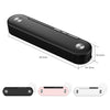 Food Small Vacuum Sealing Machine Household USB Charging Automatic Kitchen Fresh-keeping Machine, Black, White, Pink