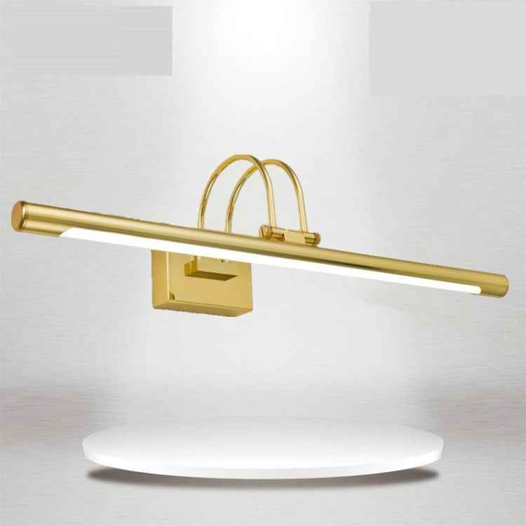 LED Mirror Headlight Waterproof  Rotatable Iron art Acrylic  Bathroom Washroom Indoor Wall Light, AC 110-240V, Warm White 41cm 6W