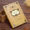64K Small Pocket Vintage Notebook Handcover Magic Spells Pockets Book Planner Journal Traveler Notepad